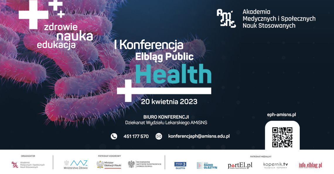 Konferencja „Elbląg PUBLIC HEALTH”: zdrowie, edukacja, nauka