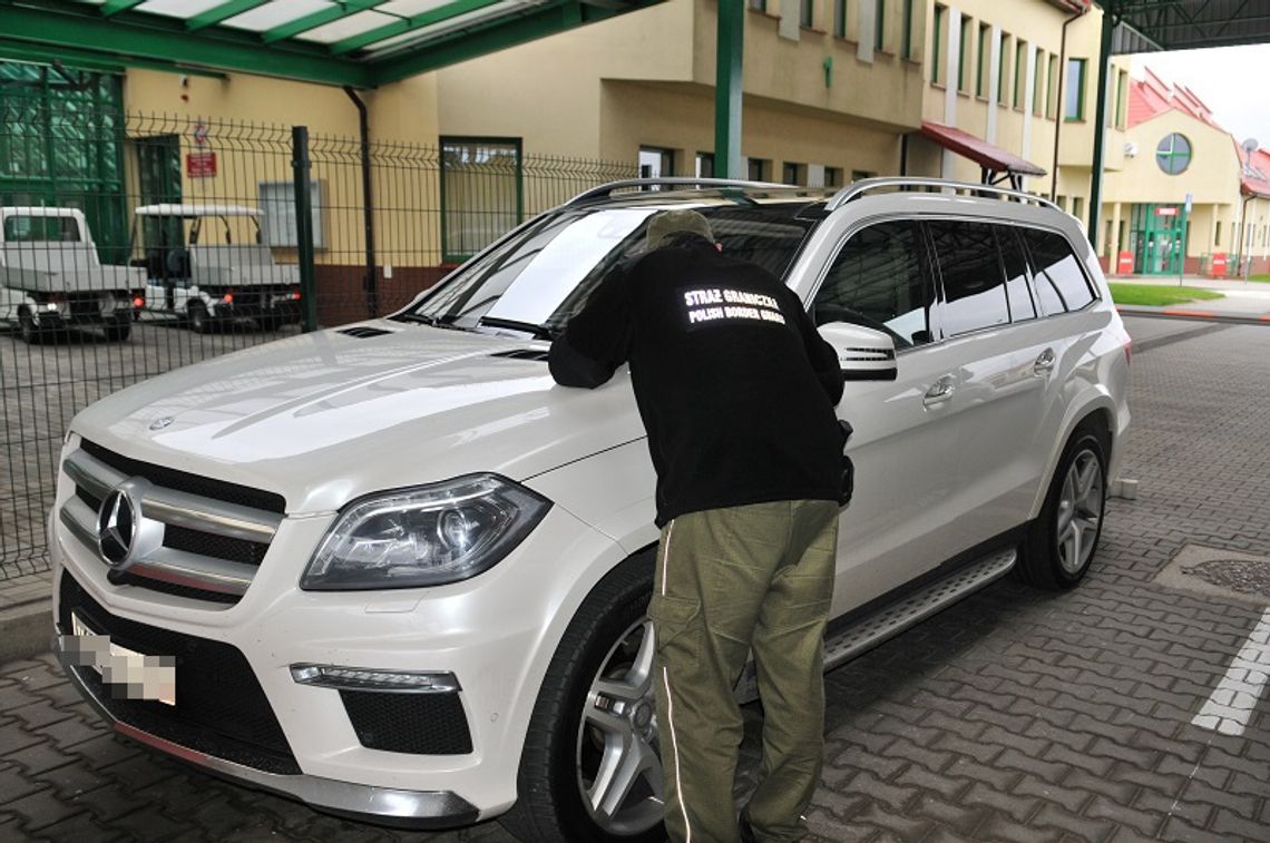 Mercedes skradziony w Moskwie