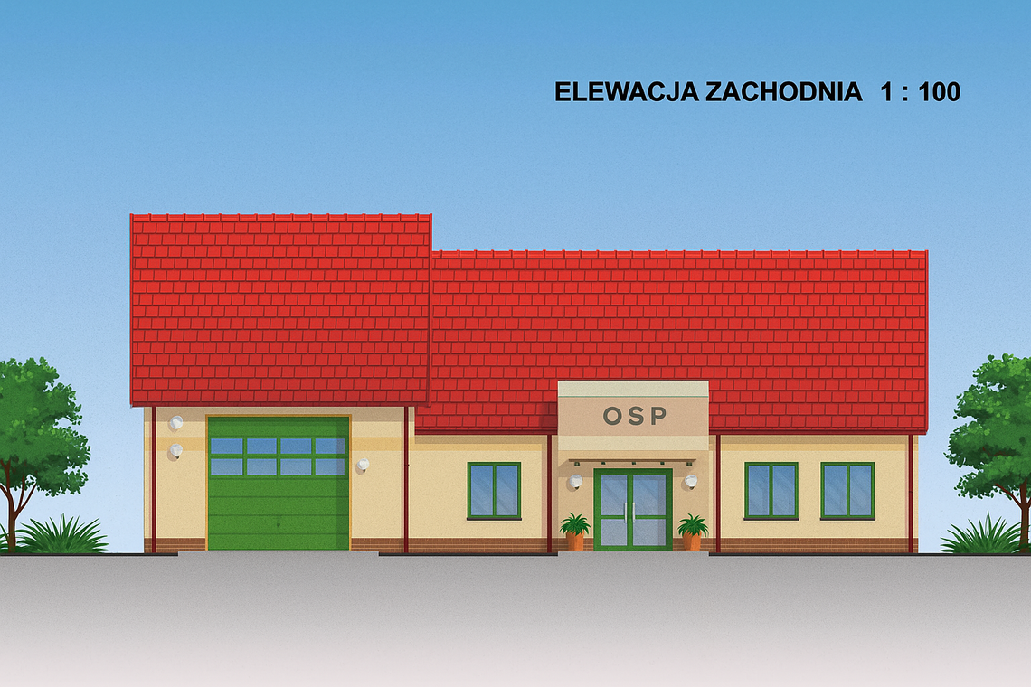 Nowoczesna strażnica dla druhów OSP w Ławkach