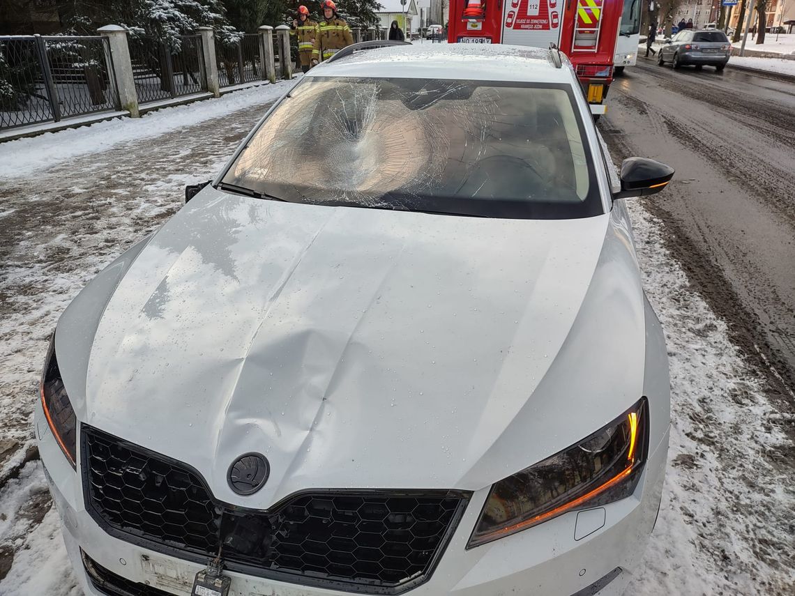 Pieszy potrącony na pasach w Braniewie? Wyjaśniają to policjanci