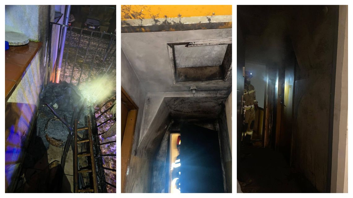 Policja zatrzymała podejrzanego o zaprószenia ognia w Braniewie