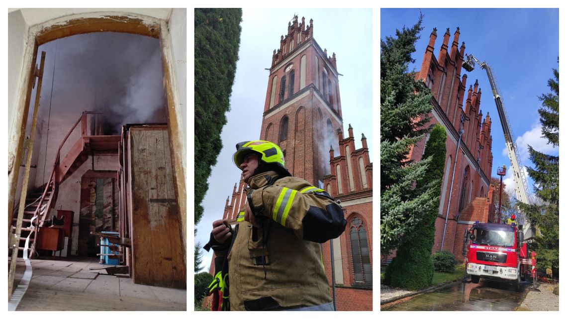 Pożar kościoła. Strażackie ćwiczenia „Parafia 2021”