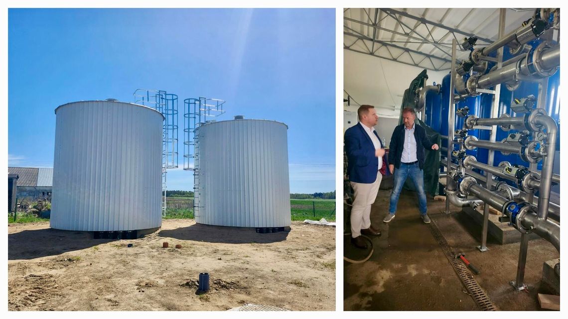 Przebędowo z nową stacją uzdatniania wody. Trwa modernizacja