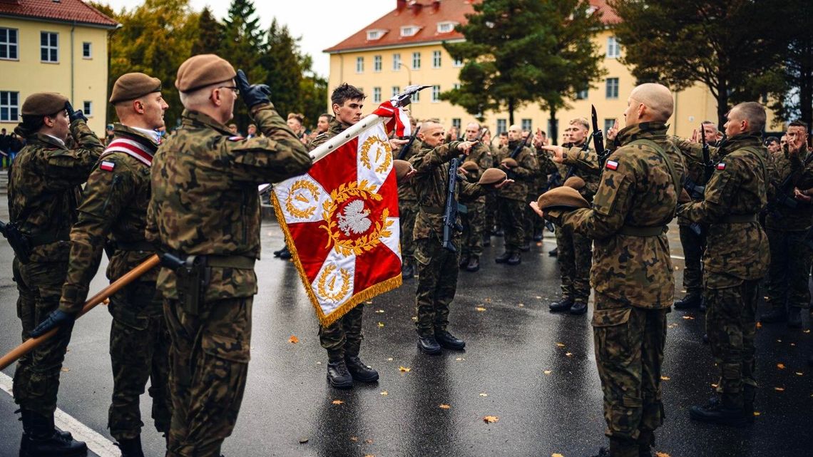Przysięga wojskowa w Braniewie. 80 ochotników w szeregach WOT