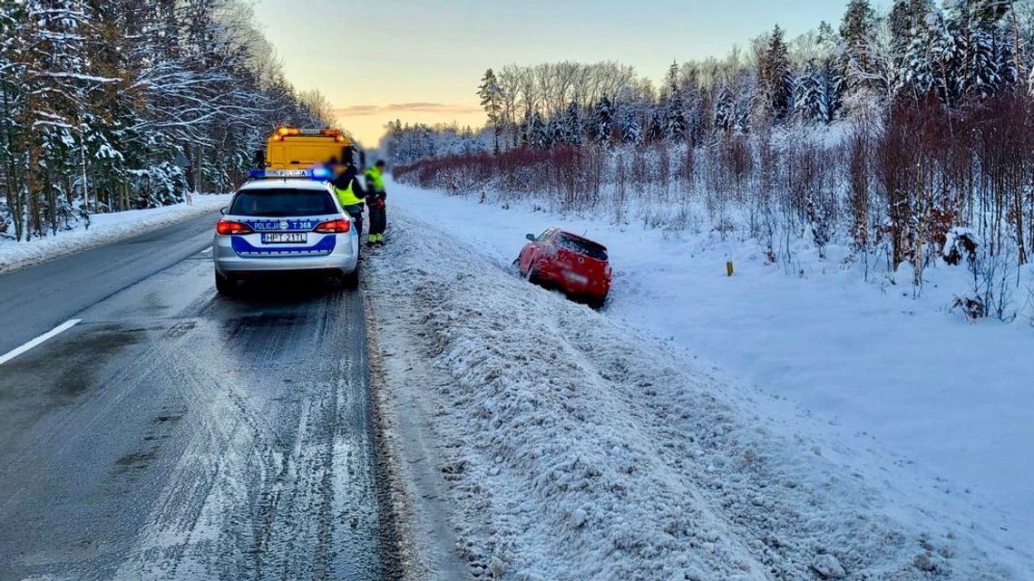 Ślisko na drogach. Śnieg, lód i błoto pośniegowe