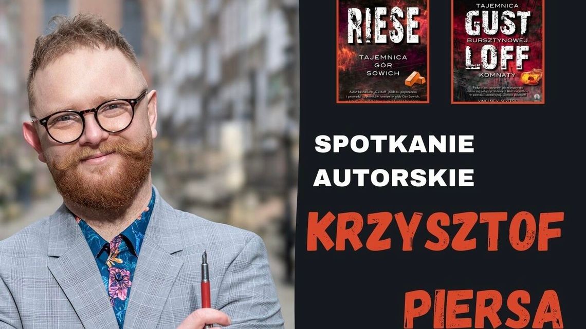 Spotkanie z Krzysztofem Piersą. Autorem „Komputerowego ćpuna” tym razem w zupełnie innej twórczości