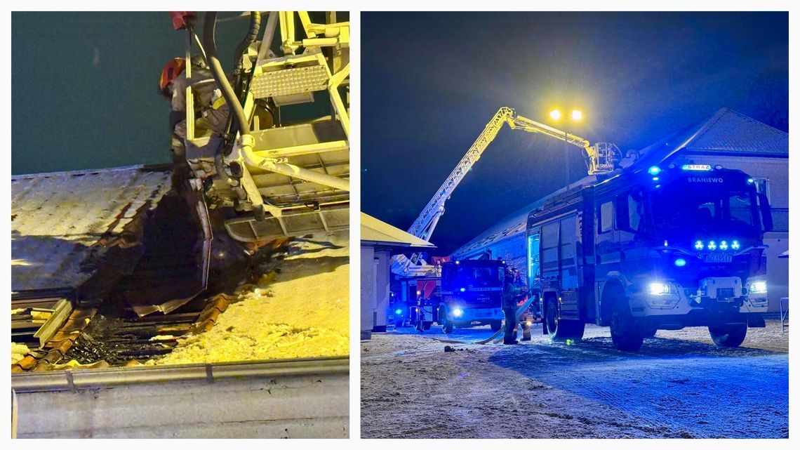 Sylwestrowe fajerwerki doprowadziły do pożaru na targowisku Sylwestrowe fajerwerki doprowadziły do pożaru na targowisku