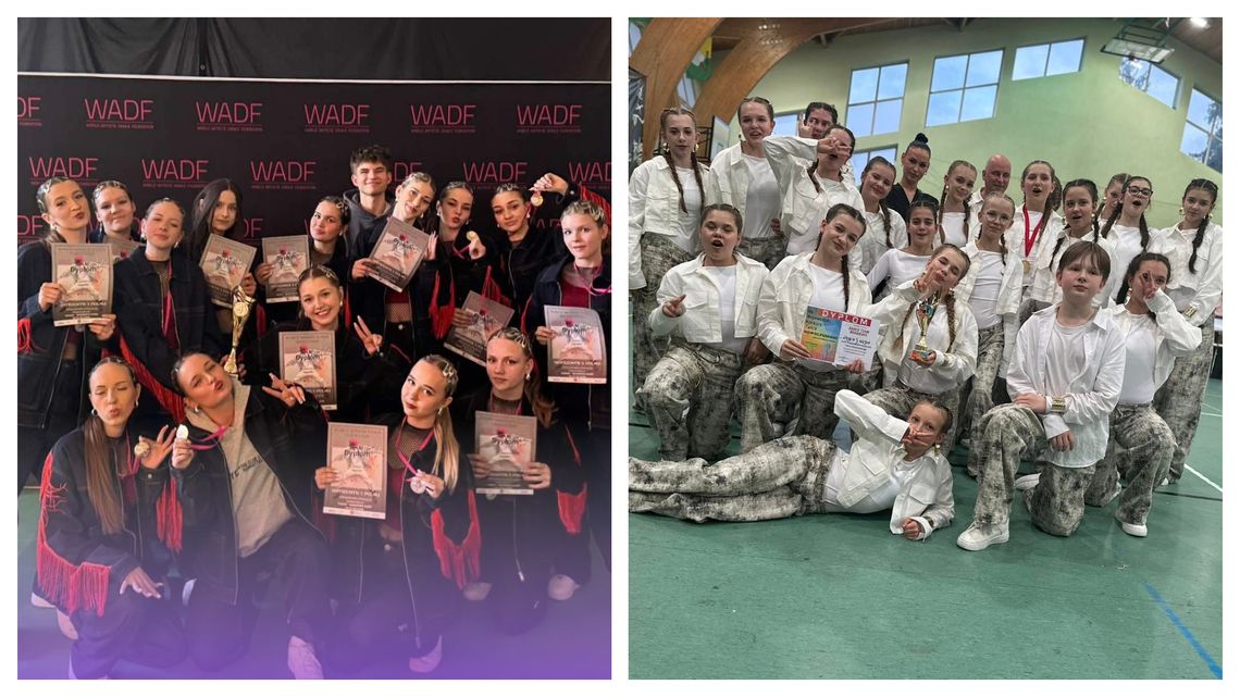 Taneczna dumy regionu! Złoto dla Hipnotic MBP, wysoka lokata dla Dance Team