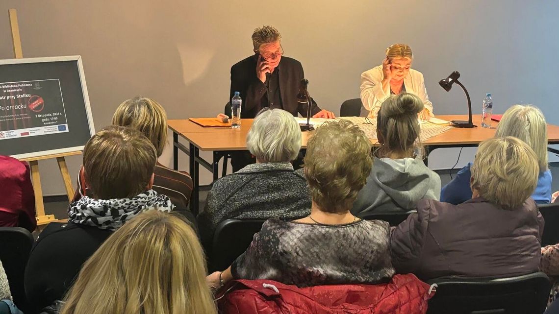 Teatr przy Stoliku. Aktorzy olsztyńskiego teatru w „Roli życia” Teatr przy Stoliku. Aktorzy olsztyńskiego teatru w „Roli życia”