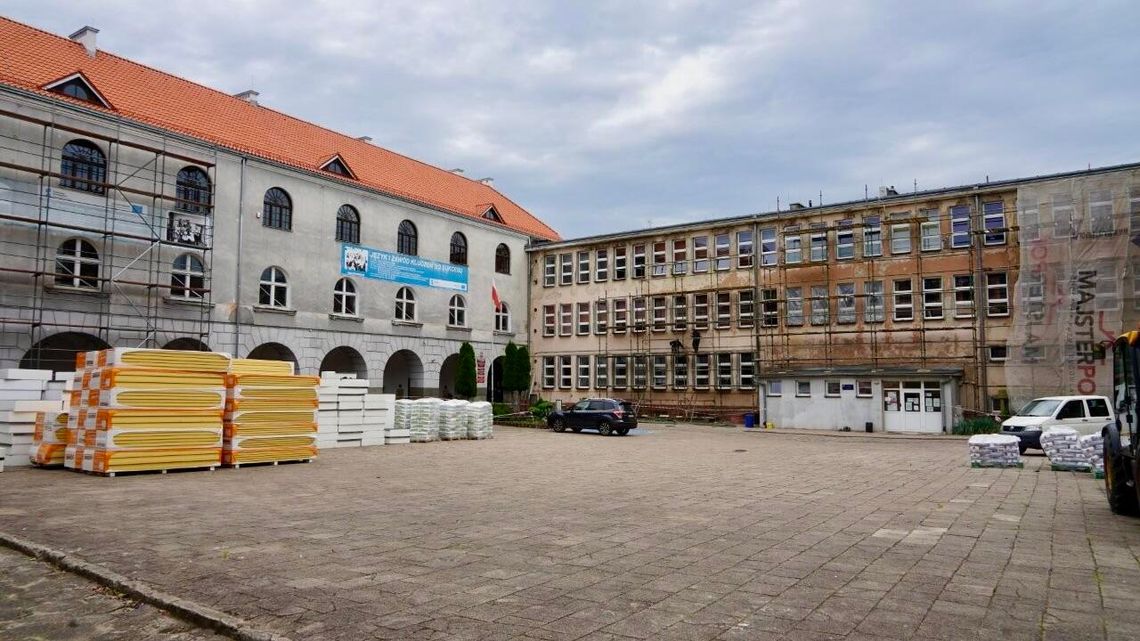 Trwa modernizacja dawnego Kolegium Jezuickiego w Braniewie