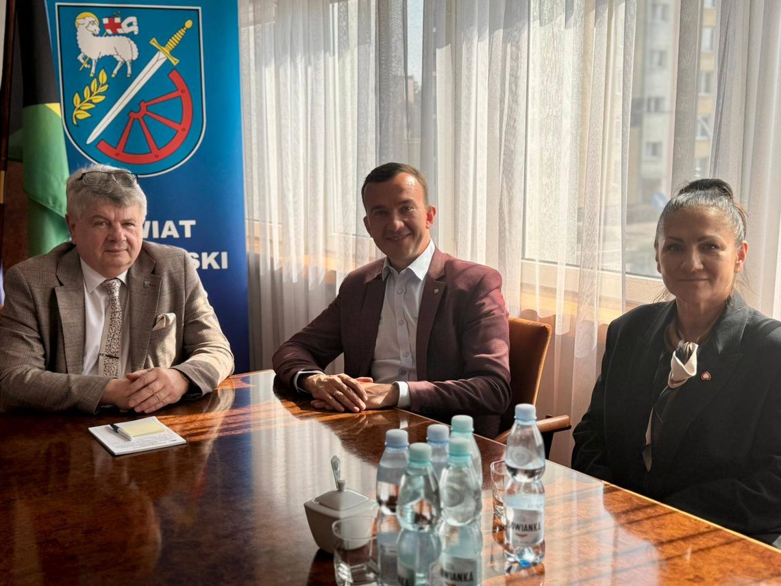 Wicewojewoda odwiedził braniewskie starostwo. Rozmowy o inwestycjach i zdrowiu