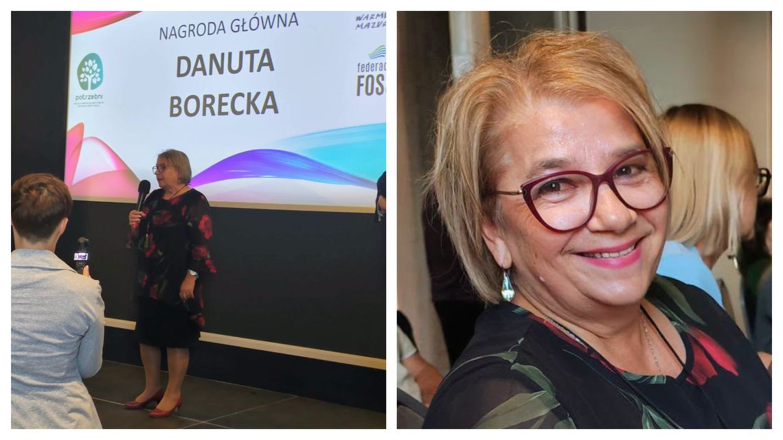 Wielkie wyróżnienie dla mieszkanki gminy Braniewo. Danuta Borecka najlepsza w regionie Wielkie wyróżnienie dla mieszkanki gminy Braniewo. Danuta Borecka najlepsza w regionie