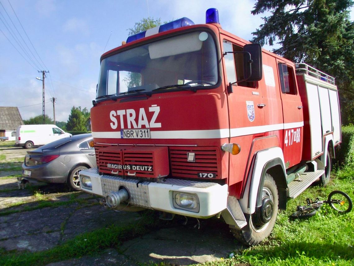 Wilczęta wystawiają na sprzedaż pożarniczego Magirusa z 1981 roku