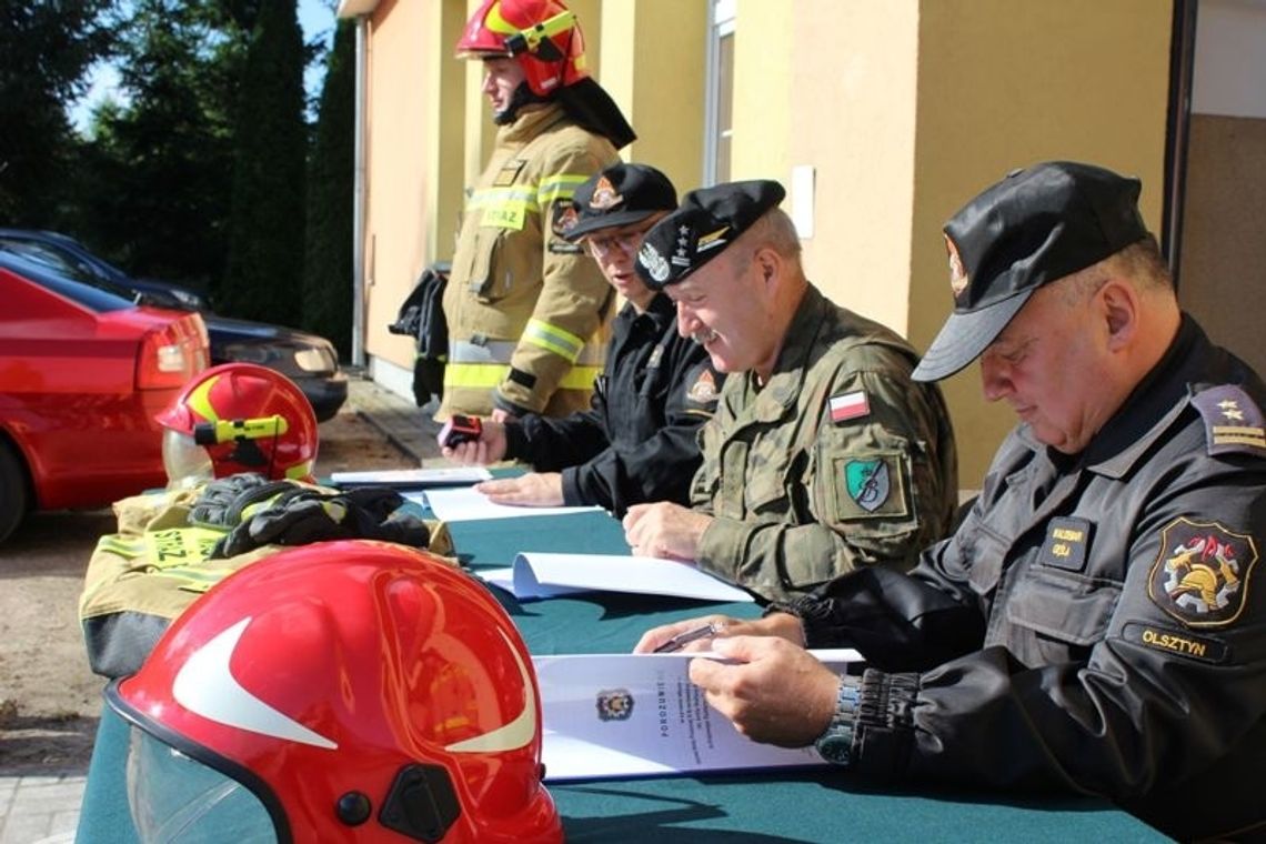 Wojskowi strażacy chcą być nadal w KSRG