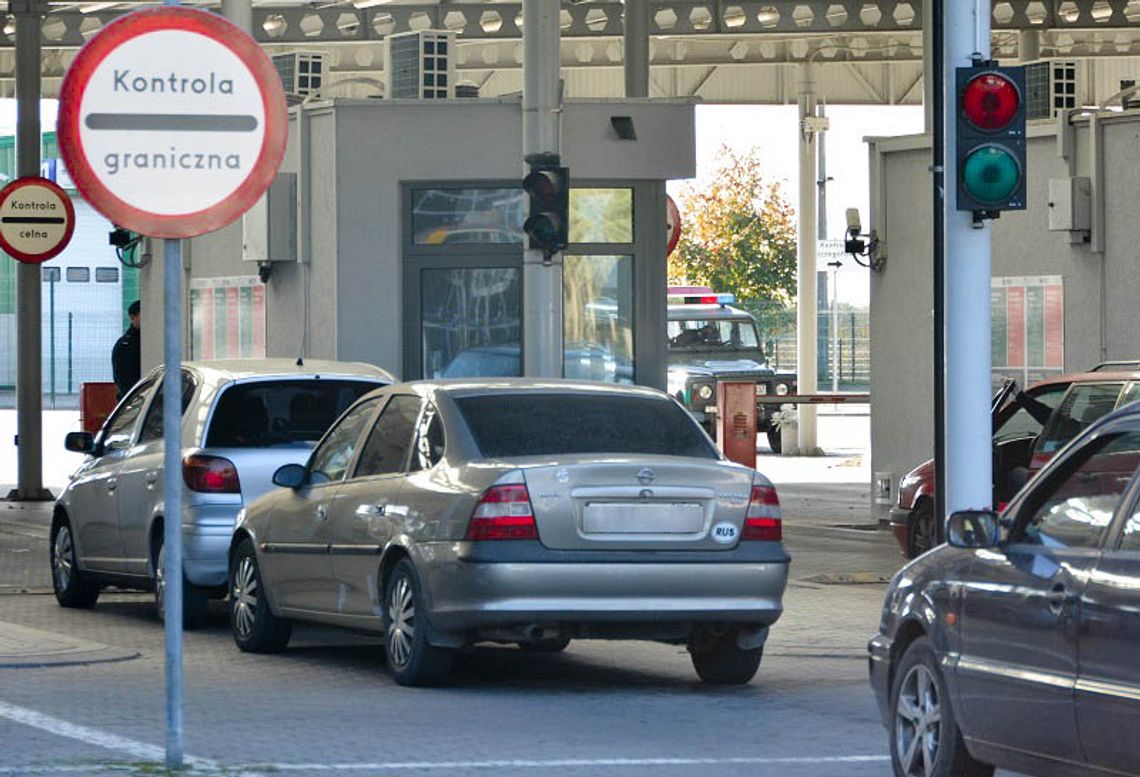 Zakaz wjazdu do Polski samochodów zarejestrowanych w Rosji