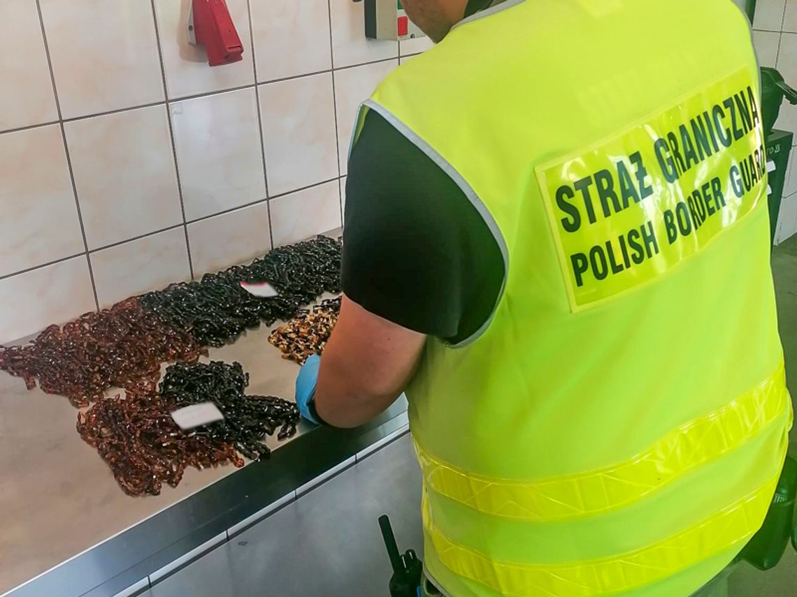 Zatrzymani na granicy z bursztynem. kłamali przy odprawie