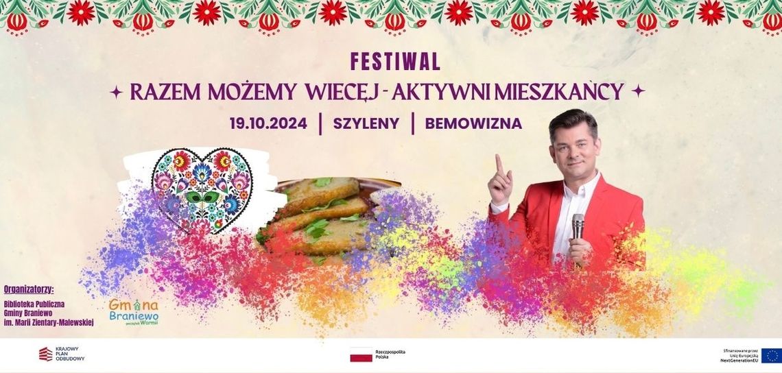 Zenon Martyniuk gwiazdą Festiwalu „Razem Możemy Więcej – Aktywni Mieszkańcy”