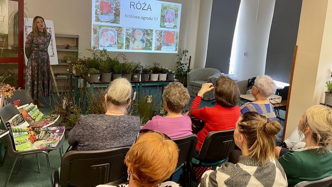 Zielona Biblioteka. Spotkanie z producentką roślin ozdobnych