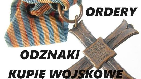 Kupię wojskowe medale,ordery,odznaczenia,odznaki