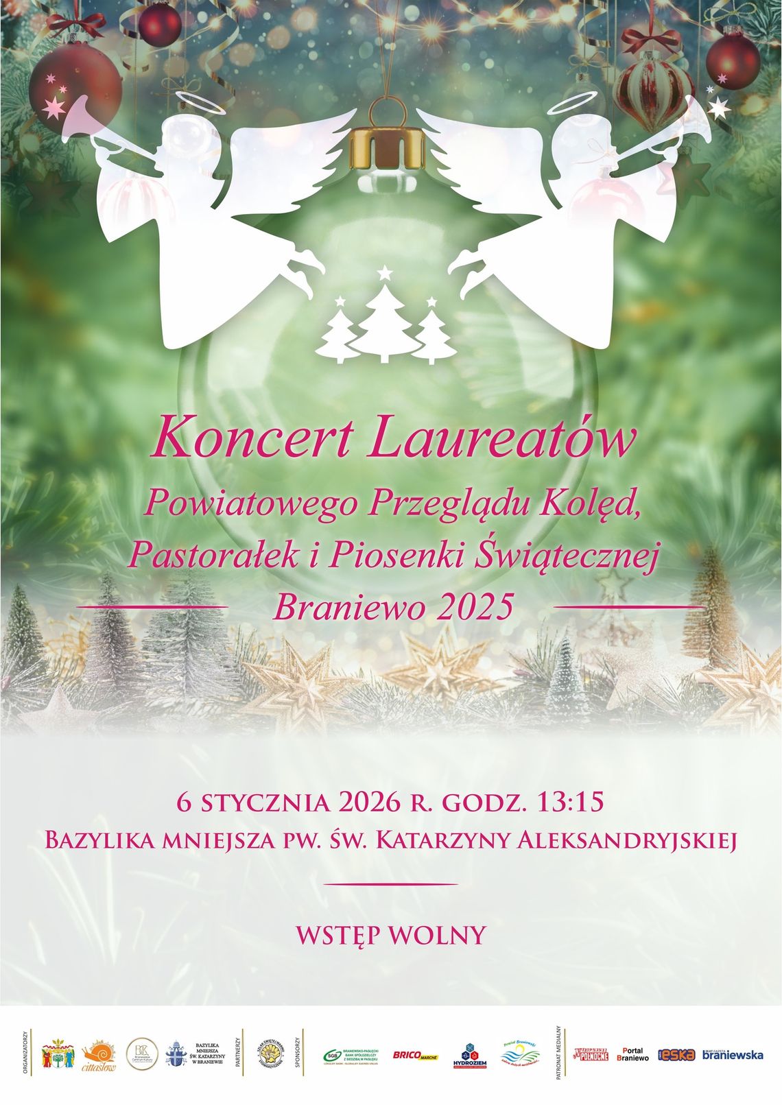 Koncert kolęd w bazylice w Braniewie