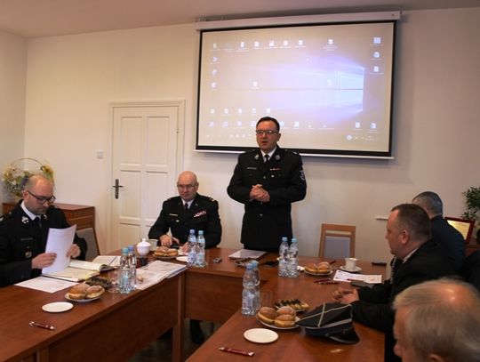 Posiedzenie Zarządu Powiatowego Związku Ochotniczych Straży Pożarnych w Braniewie