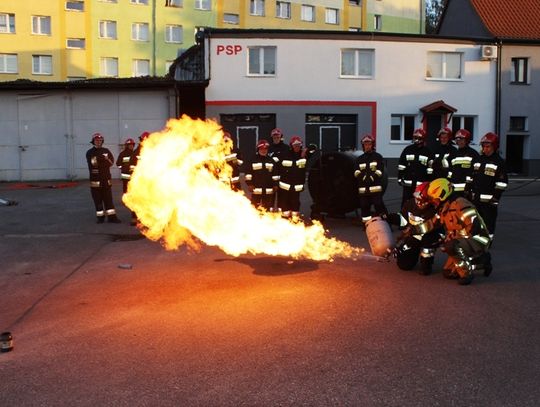 Szkolenie z zakresu gaszenia pożaru zbiornika gazu LPG