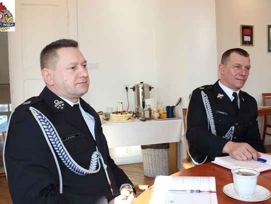 Obrady Zarządu Powiatowego Związku Ochotniczych Straży Pożarnych RP w Braniewie