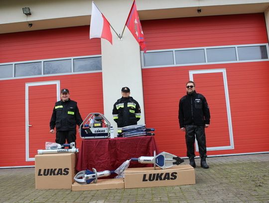 Nowy sprzęt dla strażaków z Lipowiny