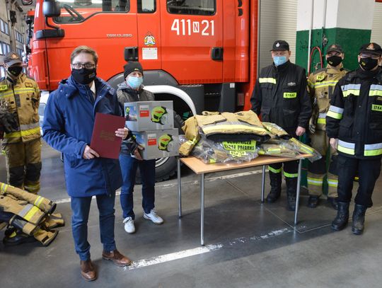 Sprzęt dla strażaków-ochotników z Gminy Braniewo