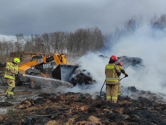 Koniec akcji gaśniczej na terenie kotłowni we Fromborku