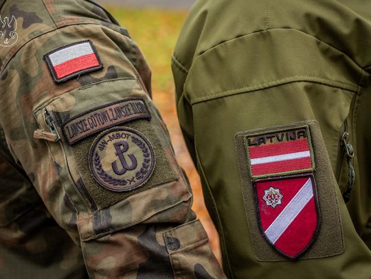 Wizyta przedstawicieli łotewskiej Gwardii Narodowej