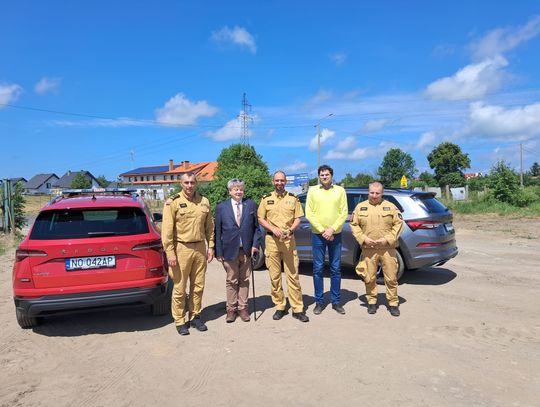 Spotkanie w sprawie nowej komendy dla strażaków