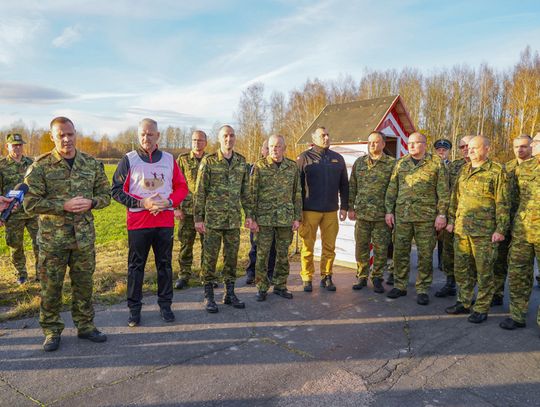 Sztafeta wzdłuż granicy polsko-rosyjskiej