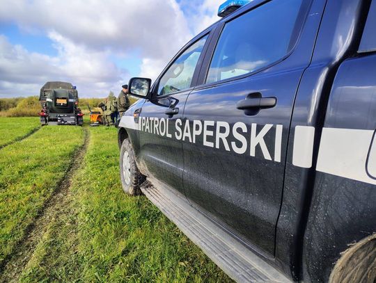 Saperzy szkolą policjantów
