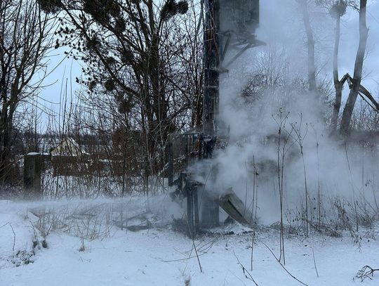 Pożar stacji transformatorowej Pożar stacji transformatorowej
