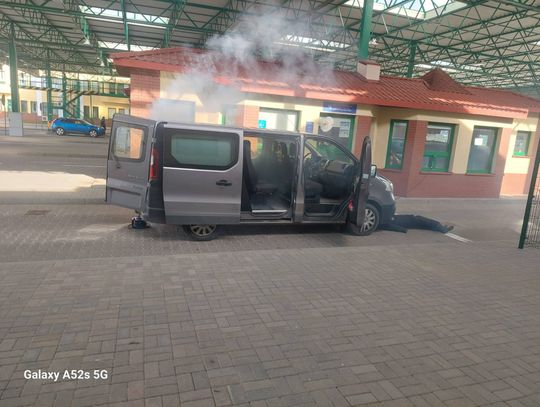 Ćwiczenia Straży Pożarnej i Straży Granicznej