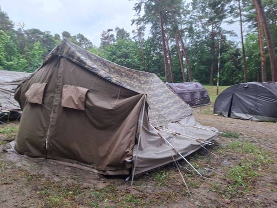 Wichura w powiecie braniewskim