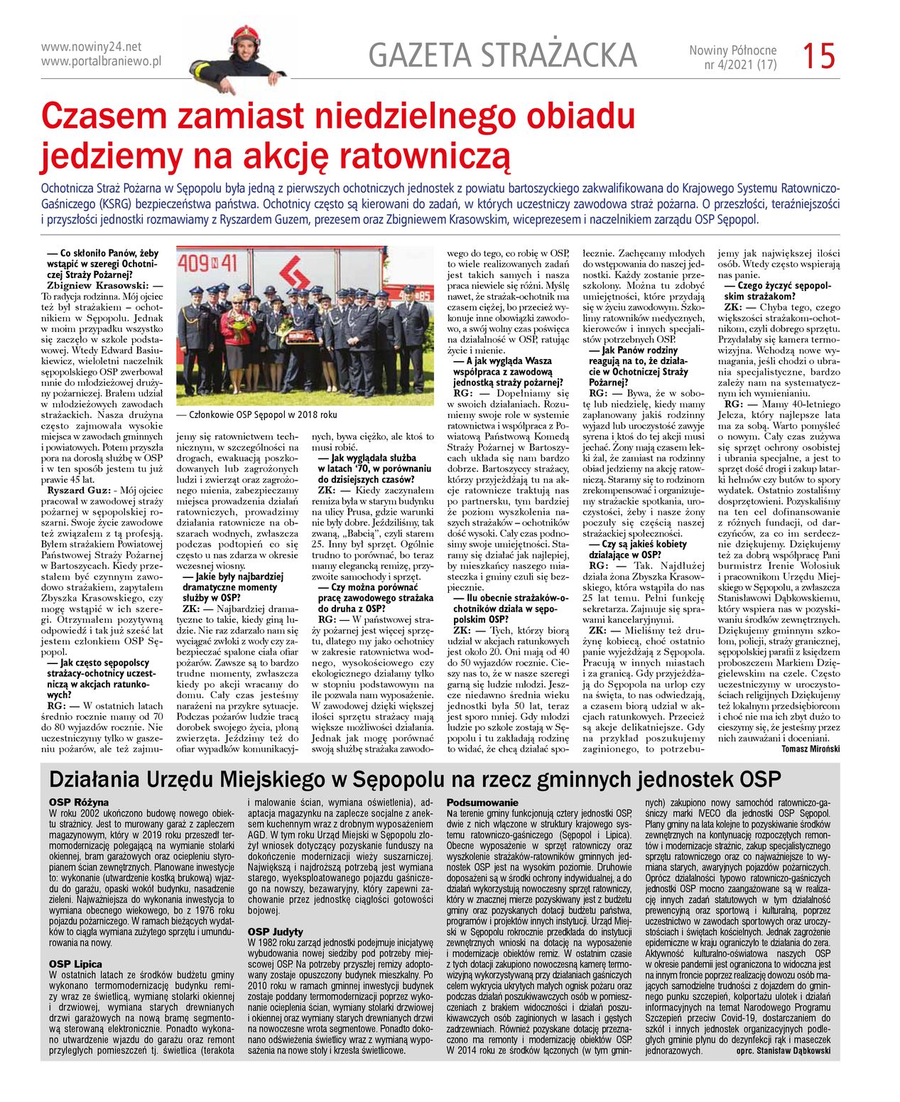 Nowiny Północne, 2021/04 - strona 15