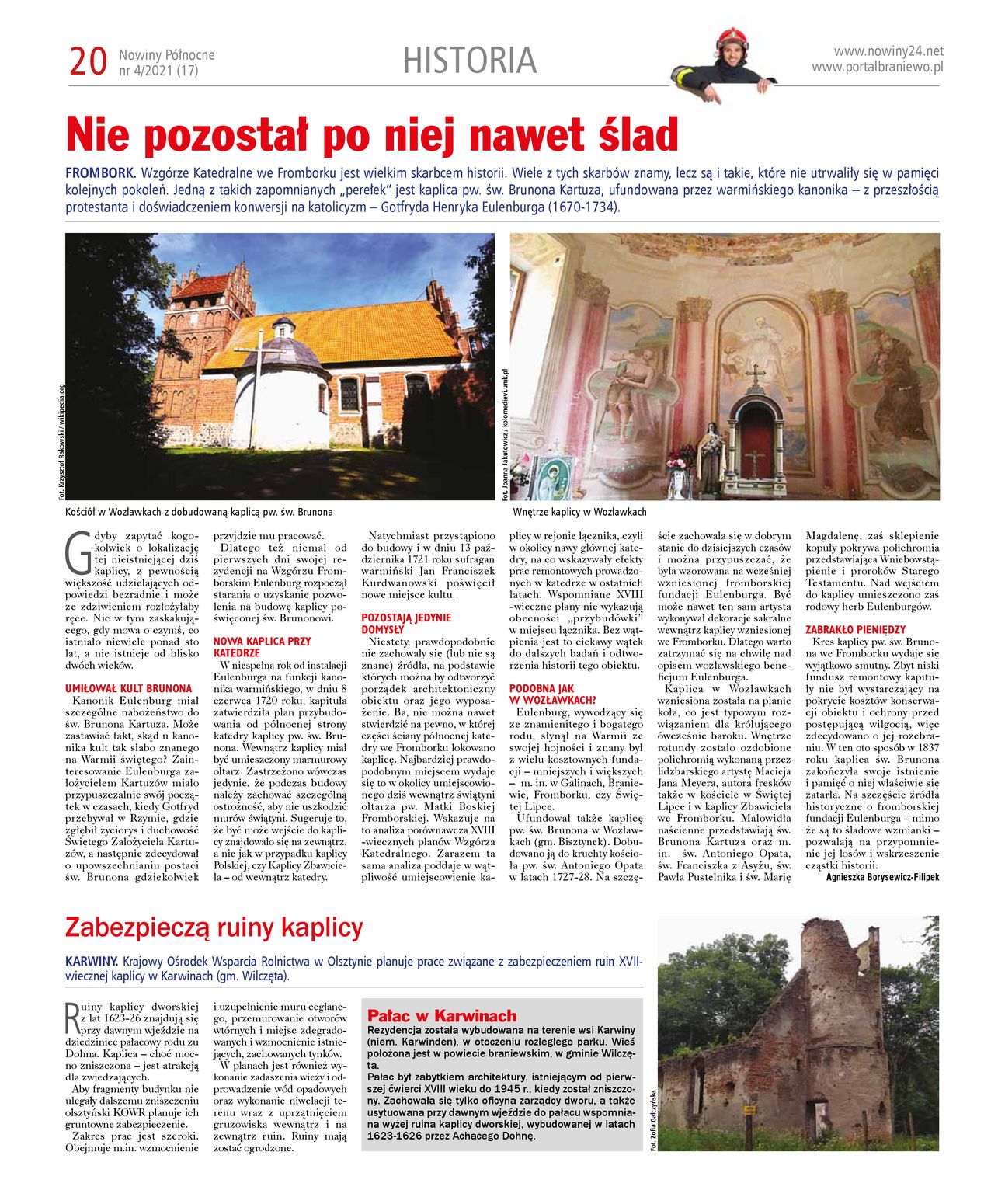 Nowiny Północne, 2021/04 - strona 20