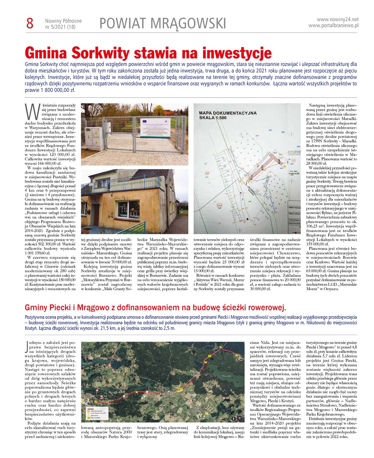 Nowiny Północne, 2021/05 - strona 8