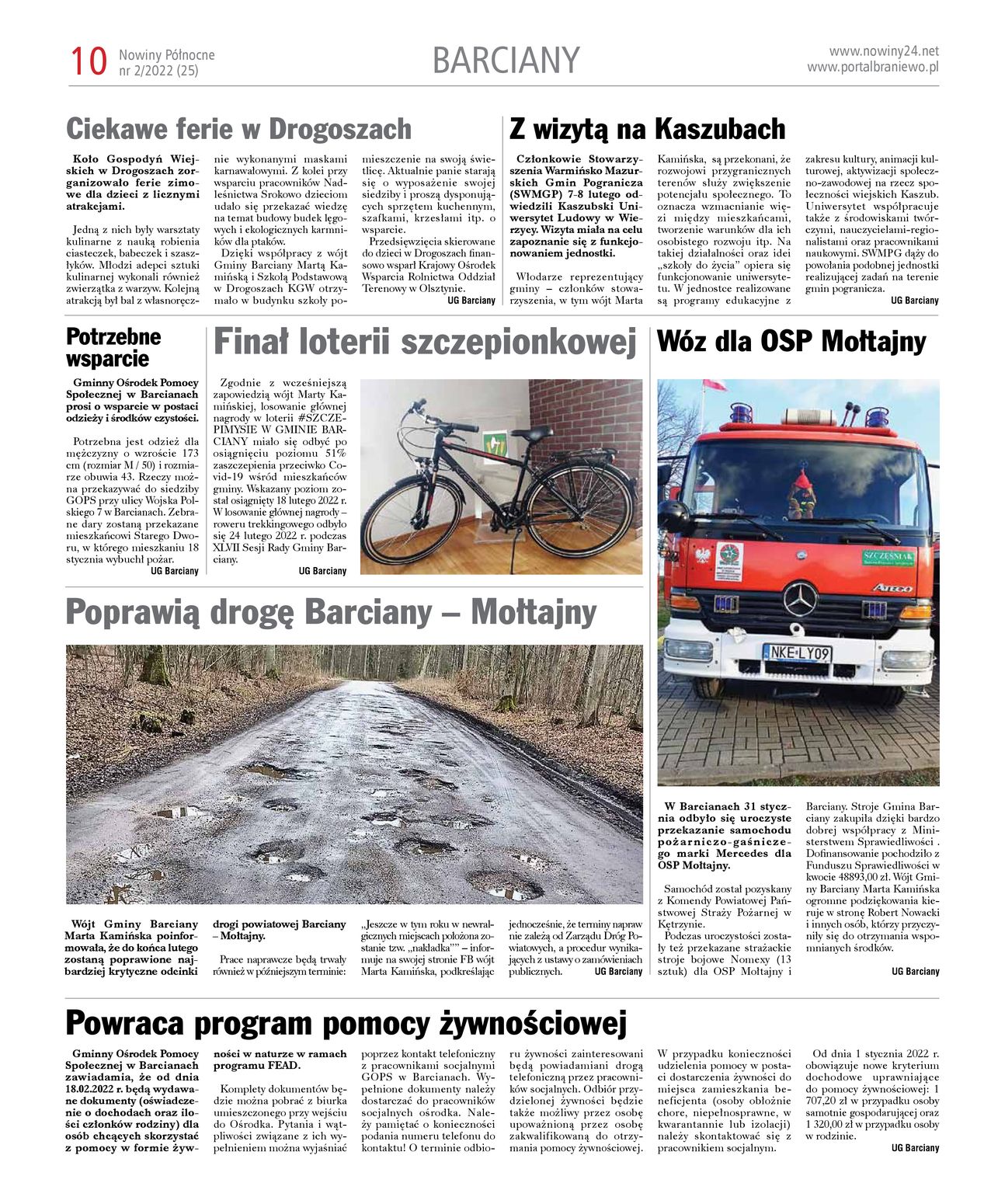 Nowiny Północne, 2022/02 - strona 10