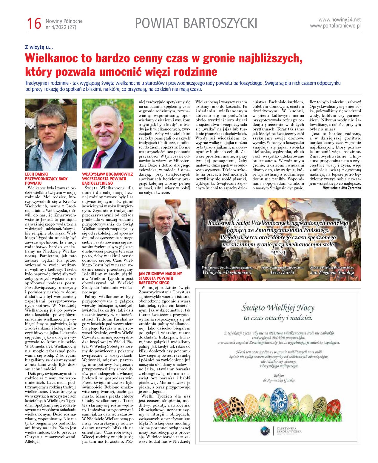 Nowiny Północne, 2022/04 - strona 16