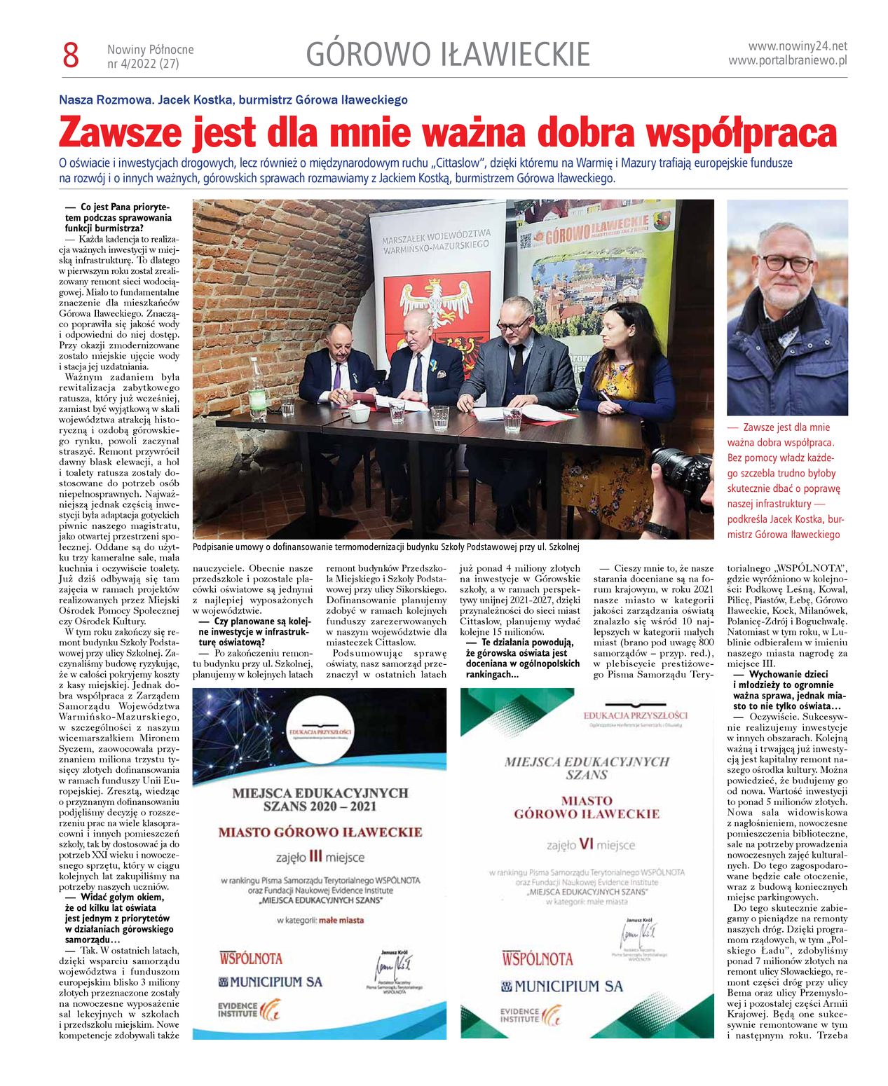 Nowiny Północne, 2022/04 - strona 8