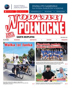 Nowiny Północne, 2022/07 - strona 1