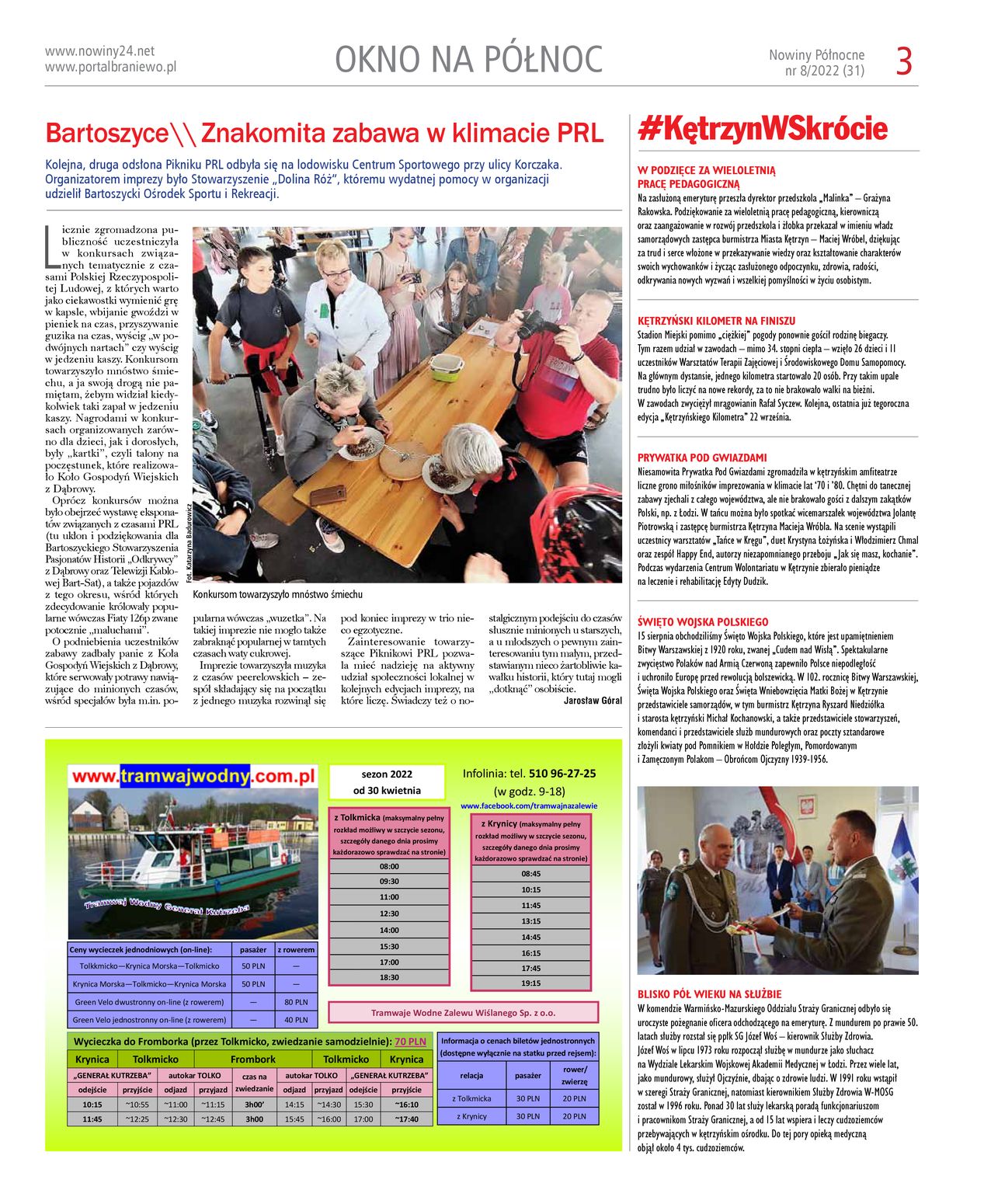 Nowiny Północne, 2022/08 - strona 3