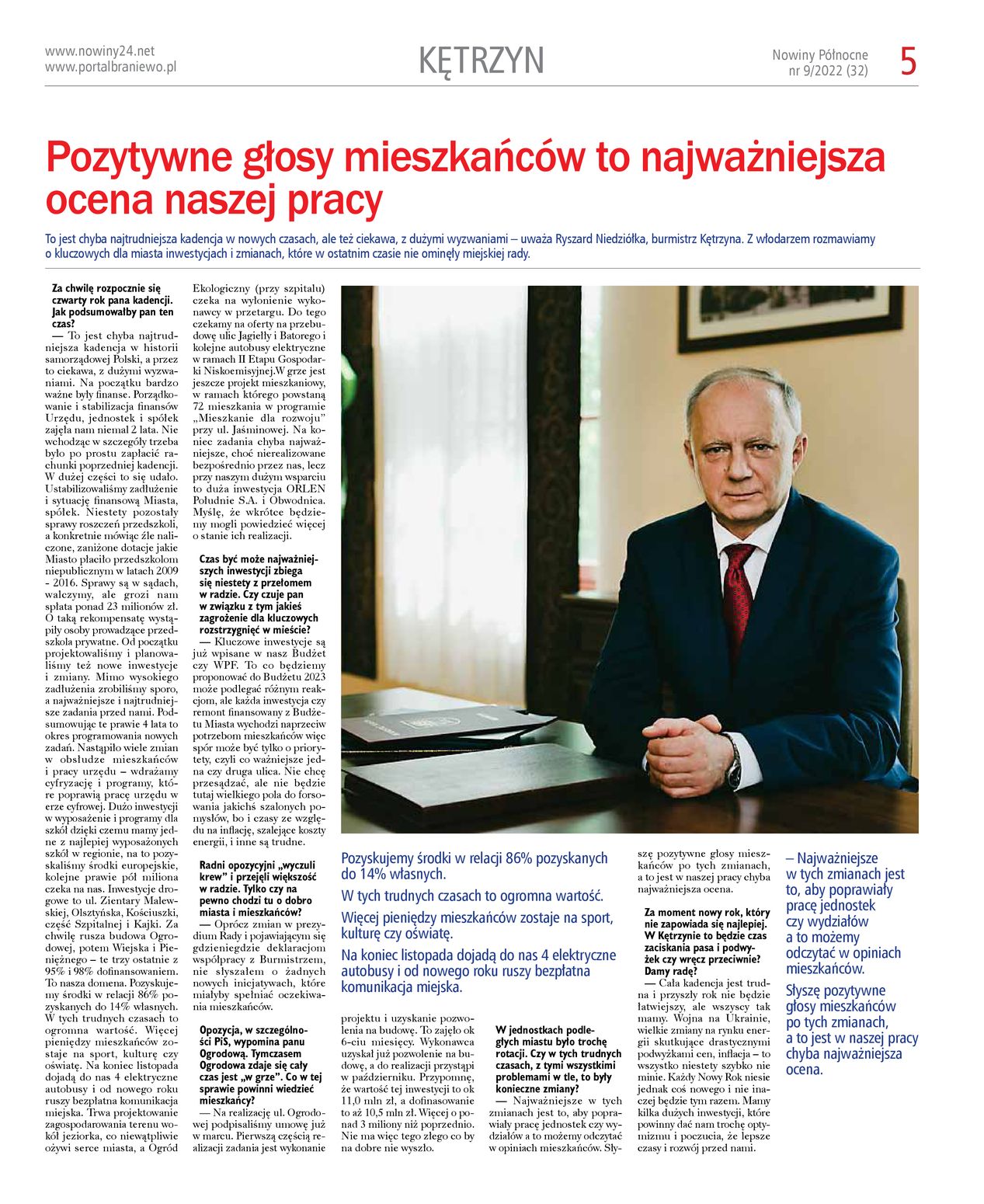 Nowiny Północne, 2022/09 - strona 5
