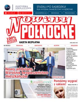 Nowiny Północne, 2022/09 - strona 1