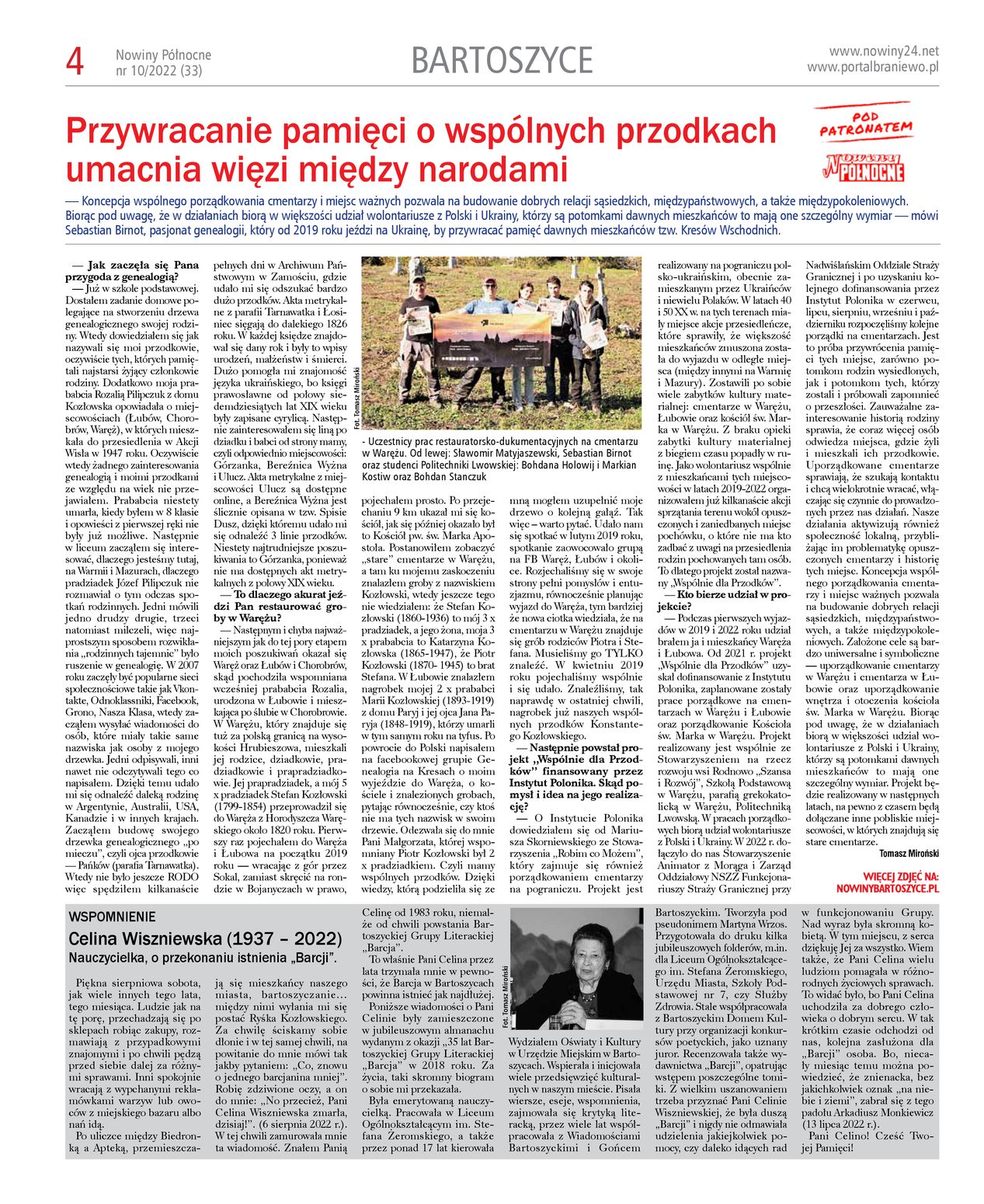 Nowiny Północne, 2022/10 - strona 4