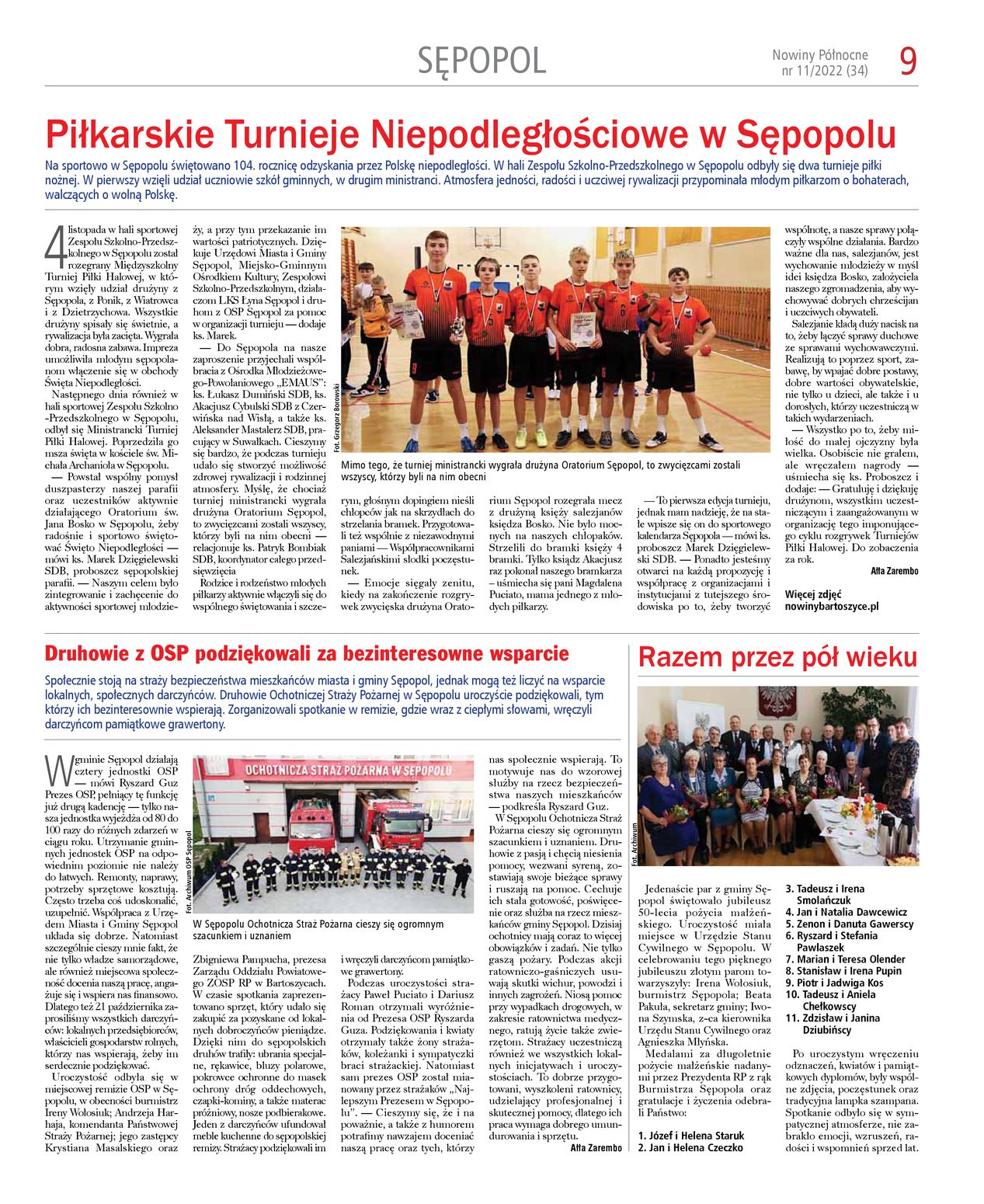 Nowiny Północne, 2022/11 - strona 9