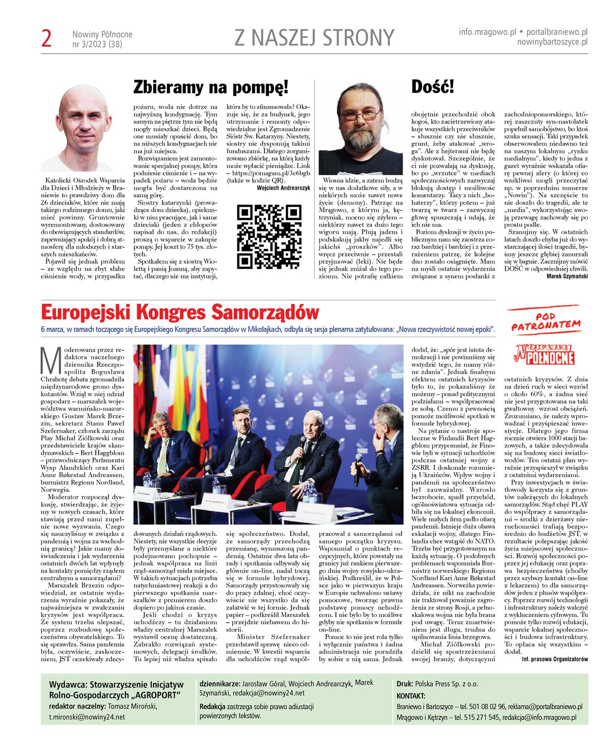 Nowiny Północne, 2023/03 - strona 2